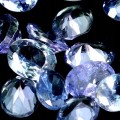 Tanzanity 25 sztuk kamienie naturalne 4.03ct