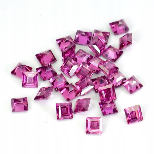 Granaty rodolity kamienie naturalne 32 sztuki 4.12ct