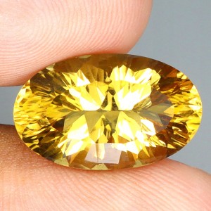 Cytryn kamień syntetyczny 9.23 ct