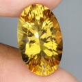Cytryn kamień syntetyczny 9.23 ct