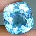 Sky blue topaz kamień naturalny 19.53ct