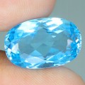 Sky blue topaz kamień naturalny 14.65ct
