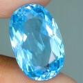 Sky blue topaz kamień naturalny 14.65ct