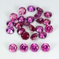 Granaty rodolity kamienie naturalne 25 sztuk 5.24 ct