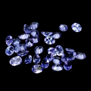 Tanzanity 34 sztuki kamienie naturalne 4.18 ct
