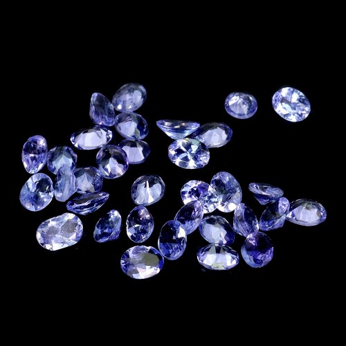 Tanzanity 34 sztuki kamienie naturalne 4.18 ct