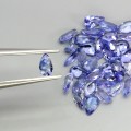 Tanzanity 35 sztuk kamienie naturalne 5.4 ct