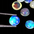Opale ogniste 4.6 ct kamienie naturalne 18 sztuk