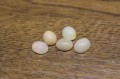 Opale ogniste 7.45ct kamienie naturalne 5 sztuk