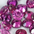 Granaty rodolity kamienie naturalne 25 sztuk 5.26 ct
