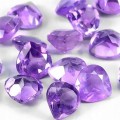 Ametysty kamienie naturalne 24 sztuki 5.25 ct szlif serce