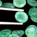 Szmaragdy kamienie naturalne 4.23 ct 16 sztuk