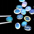 Opale ogniste 4.55 ct kamienie naturalne 22 sztuki
