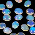 Opale ogniste 4.55 ct kamienie naturalne 22 sztuki