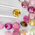 Turmaliny kamienie naturalne 4.84 ct 30 sztuk