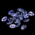 Tanzanity 17 sztuk kamienie naturalne 4.05 ct