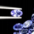 Tanzanity 17 sztuk kamienie naturalne 4.05 ct