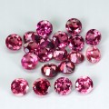 Granaty rodolity kamienie naturalne 20 sztuk 5.5 ct