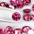 Granaty rodolity kamienie naturalne 20 sztuk 5.5 ct