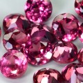 Granaty rodolity kamienie naturalne 20 sztuk 5.5 ct