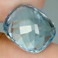 Sky blue topaz kamień naturalny 17.28 ct