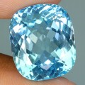 Sky blue topaz kamień naturalny 17.28 ct
