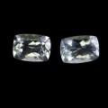 Akwamaryny kamienie naturalne 1.4 ct 2 sztuki