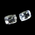 Akwamaryny kamienie naturalne 1.4 ct 2 sztuki