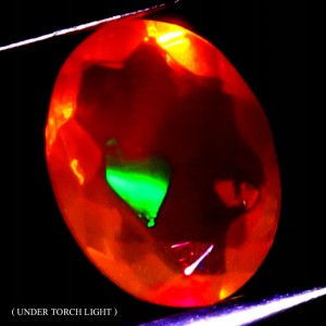 Opal ognisty pomarańczowy kamień naturalny 1.04 ct
