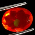 Opal ognisty pomarańczowy kamień naturalny 1.04 ct
