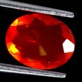Opal ognisty pomarańczowy kamień naturalny 1.04 ct