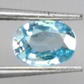 Cyrkon niebieski kamień naturalny Kambodża 1.16 ct