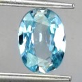 Cyrkon niebieski kamień naturalny Kambodża 1.16 ct