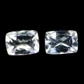 Akwamaryny kamienie naturalne 1.61 ct 2 sztuki