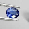 Szafiry niebieskie Madagaskar kamienie naturalne 0.94 ct 2 sztuki