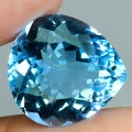 Swiss blue topaz kamień naturalny 13.34 ct