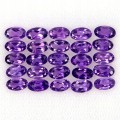 Ametysty kamienie naturalne 25 sztuk 5.63 ct