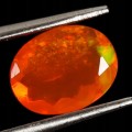 Opal ognisty pomarańczowy kamień naturalny 1.01 ct