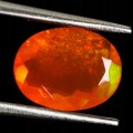 Opal ognisty pomarańczowy kamień naturalny 1.01 ct
