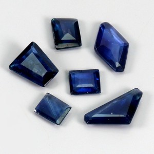 Szafiry niebieskie Australia kamienie naturalne 1.54 ct
