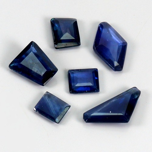 Szafiry niebieskie Australia kamienie naturalne 1.54 ct