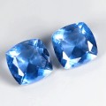 Fluoryty kamienie naturalne 2.11 ct 2 sztuki