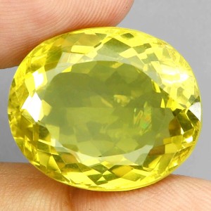 Lemon kwarc duży kamień naturalny 32.2 ct