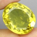 Lemon kwarc duży kamień naturalny 32.2 ct