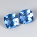 Fluoryty kamienie naturalne 1.84 ct 2 sztuki