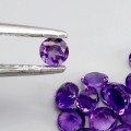 Ametysty kamienie naturalne 30 sztuk 4.57 ct