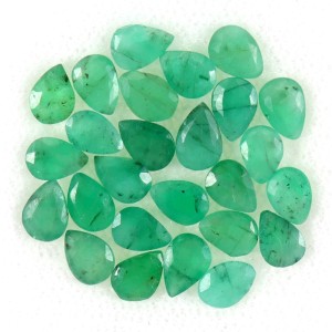 Szmaragdy kamienie naturalne 5.08 ct 26 sztuk