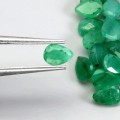 Szmaragdy kamienie naturalne 5.08 ct 26 sztuk