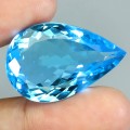 Swiss blue topaz duży kamień naturalny 26.13 ct