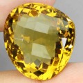 Cytryn syntetyczny 36.5 ct ogromny
